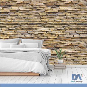 Papel de parede tijolos antigos- Linha quarto