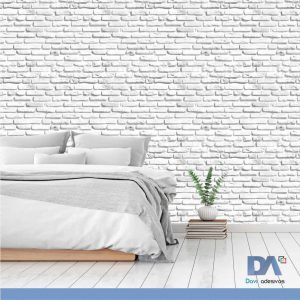 Papel de parede tijolos rústico- Linha quarto