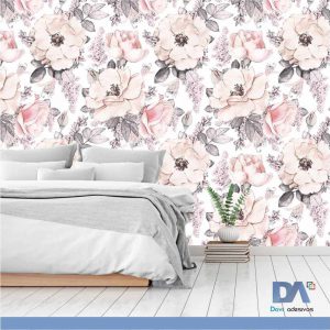 Papel de parede Floral - Linha quarto