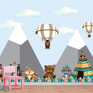 Papel de parede infantil - Linha Infantil