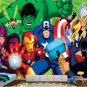 Papel de parede Os Vingadores - Linha Marvel