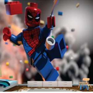 Papel de parede Os Vingadores Lego - Linha Marvel