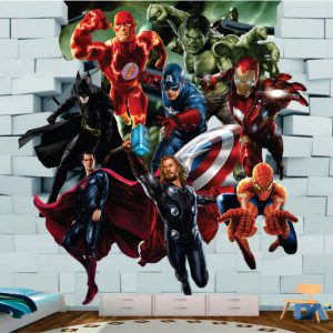 Papel de parede Os Vingadores - Linha Marvel