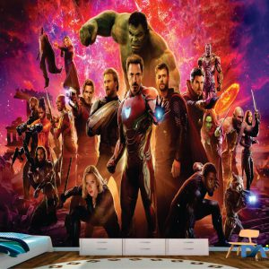 Papel de parede Os Vingadores - Linha Marvel