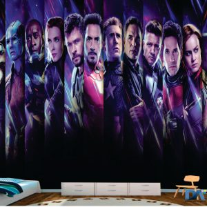 Papel de parede Os Vingadores - Linha Marvel