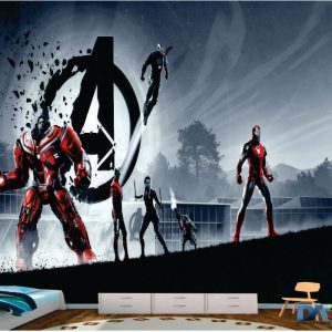 Papel de parede Os Vingadores - Linha Marvel