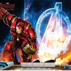 Papel de parede Os Vingadores - Linha Marvel