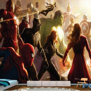 Papel de parede Os Vingadores - Linha Marvel