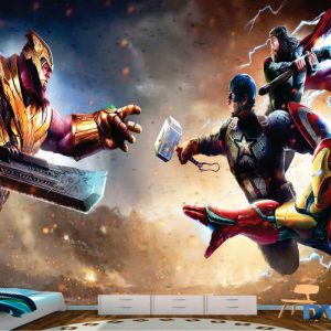 Papel de parede Os Vingadores - Linha Marvel