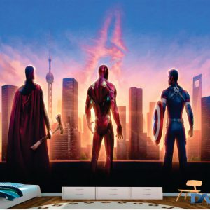 Papel de parede Os Vingadores - Linha Marvel