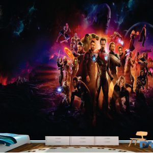 Papel de parede Os Vingadores - Linha Marvel