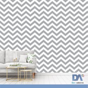 Papel de parede Zig-Zag - Linha sala