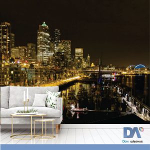 Papel de parede Noite- Linha sala