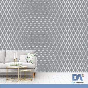 Papel de parede figuras geométricas - Linha sala