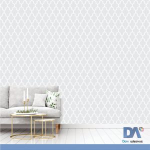 Papel de parede figuras geométricas claro - Linha sala