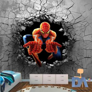 Papel de parede homem aranha- Linha Marvel